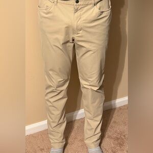 Lululemon ABC Slim-Fit 5 Pocket pants, wrinkle-resistant Warpstreme™ (36x32)